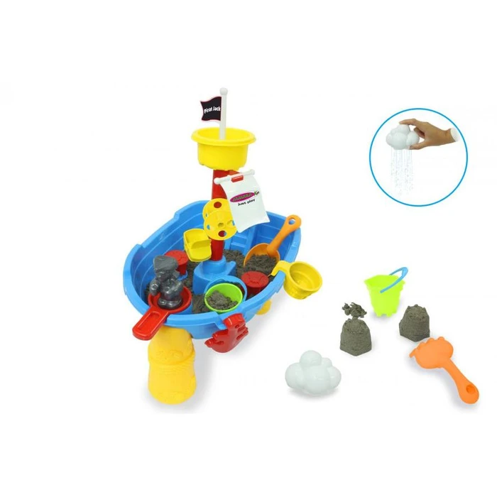 Βρεφικό Παιχνίδι Jamara sand and water play table Pirate Jack 21 pieces