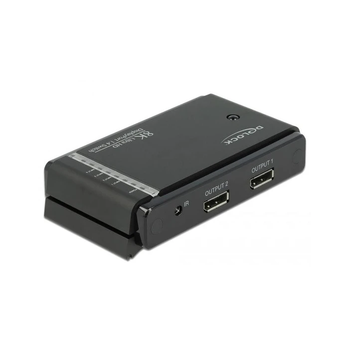 KVM & Data Switch Switch DELOCK 1.4 2x2 DP in > 1x2 DP out 8K