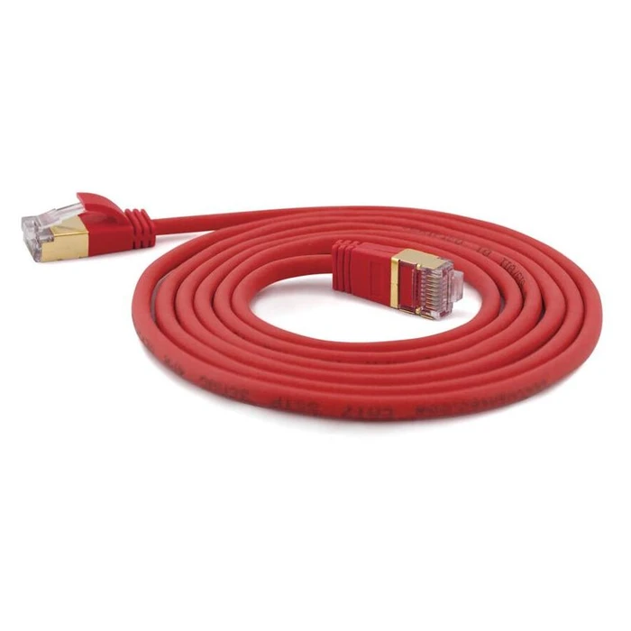 Καλώδιο Δικτύου Wantec SSTP CAT7 Ste. CAT6a d=4mm 3,00m red