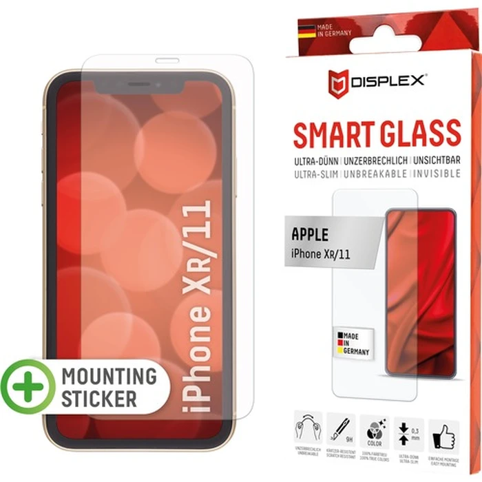 Screen Protector E.V.I. Displex SMART GLASS iPhone XR, iPhone 11