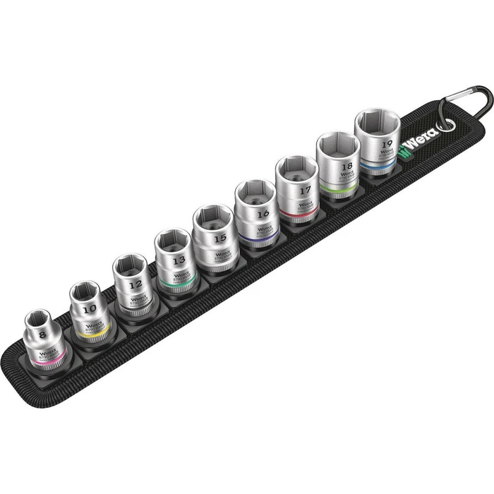 Σετ Καρυδάκια Wera Belt B 4 Zyklop Socket Set 3/8 Drive