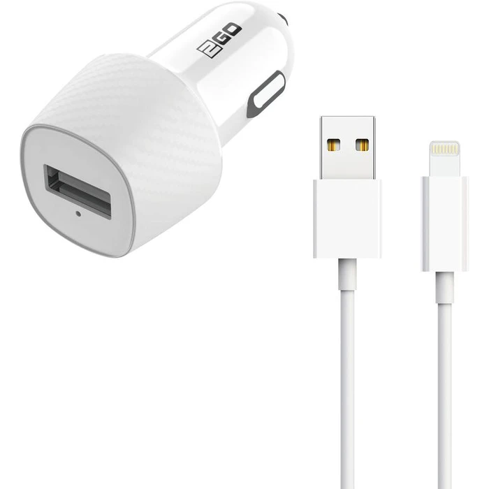 Φορτιστής Αυτοκινήτου 2GO 2-part USB to Lightning