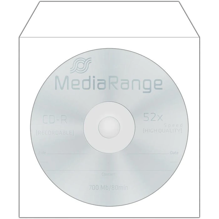 Θήκη CD/DVD MediaRange H llen 50pcs Papier Flagwindow retail