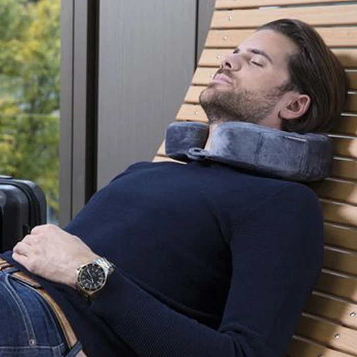 Μαξιλαράκι Ταξιδίου Wenger Neck Pillow Memory Foam Travel Pillow grey