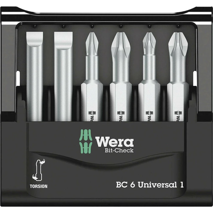 Σετ Μύτες Wera Bit-Check 6 universal 1