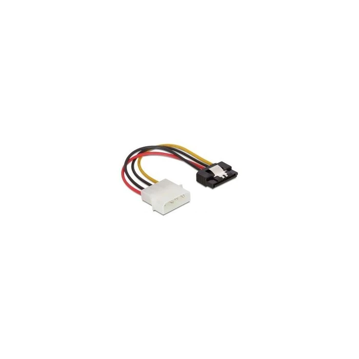 Καλώδιο Delock SATA 15Pin -> Molex 4Pin Bu/St 0.15m