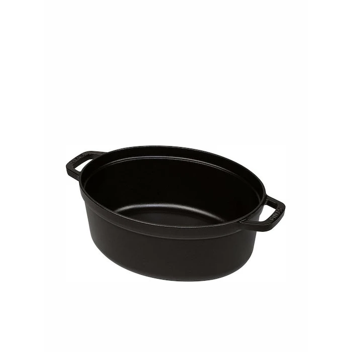Γάστρα Staub Oval Cocotte, 29cm cast iron, black