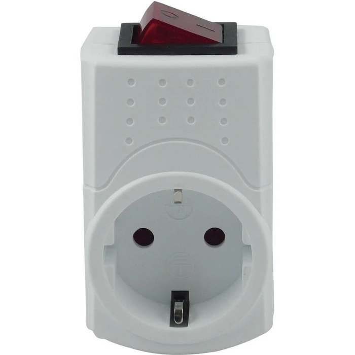 Μονόπριζο REV adapter plug w. switch