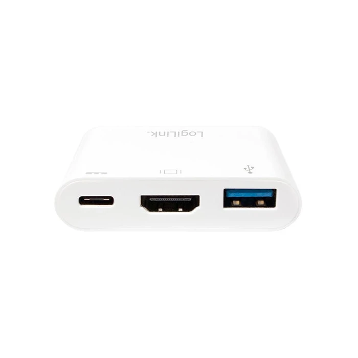 Docking Station USB LogiLink 3.1 Typ C > HDMI,Displayport 1.2 & USB