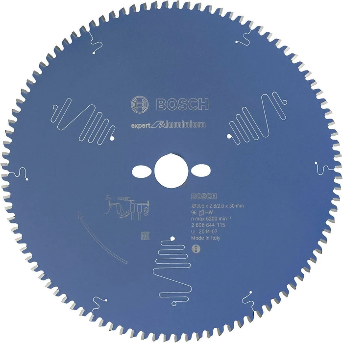 Δίσκος Κοπής Bosch Circ. Saw Blade EX AL B 305x30-96