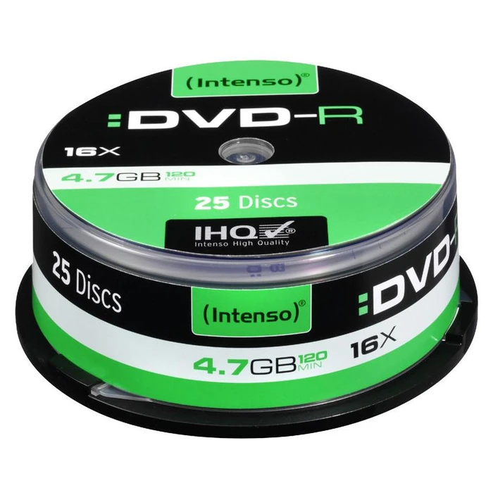 DVD-R Intenso 4,7GB 25pcs CakeBox 16x