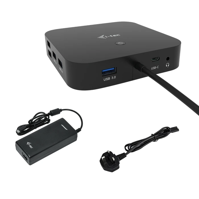 Docking Station i-tec USB-C 3.1 Gen 2 / Thunderbolt 3 - HDMI, DP - GigE