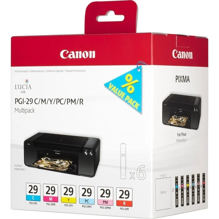 Μελάνι Canon PGI-29 C/M/Y/PC/PM/R Multipack
