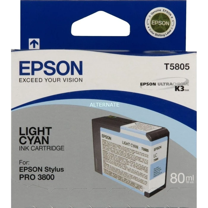 Μελάνι Epson light cyan T 580 80 ml T 5805