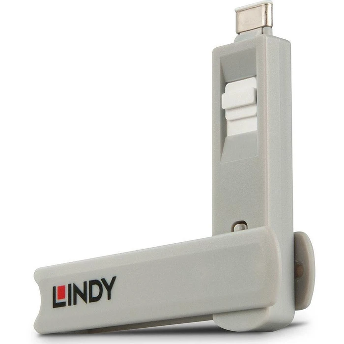 Kλειδαριά Lindy USB Typ C Port lock white