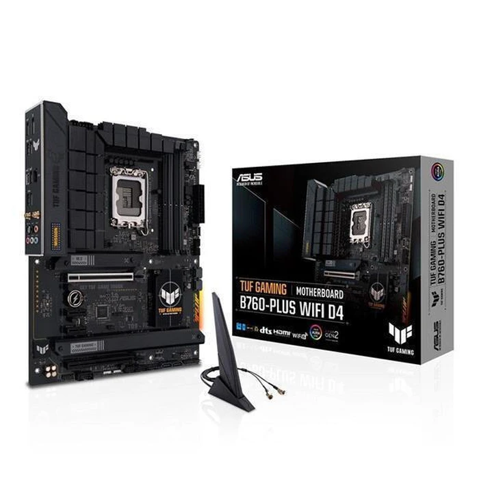 Motherboard Asus TUF GAMING B760-PLUS WIFI (Intel,1700,DDR5,ATX)
