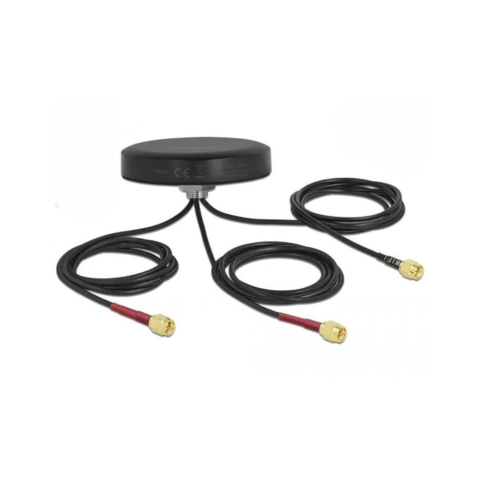 Κεραία Δικτύου DELOCK LTE MIMO WLAN 802.11 3xSMA-St RG-174 1,0m