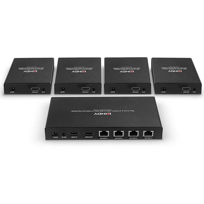 HDMI Splitter Lindy 70m 4 Port Cat.6 HDMI 4K60 Extender