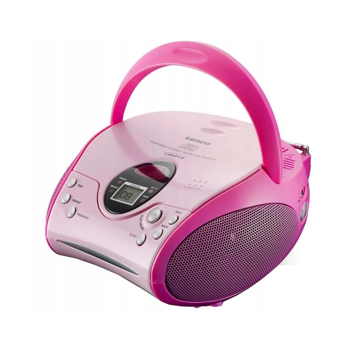 Φορητό Ραδιόφωνο CD Lenco SCD-24 pink