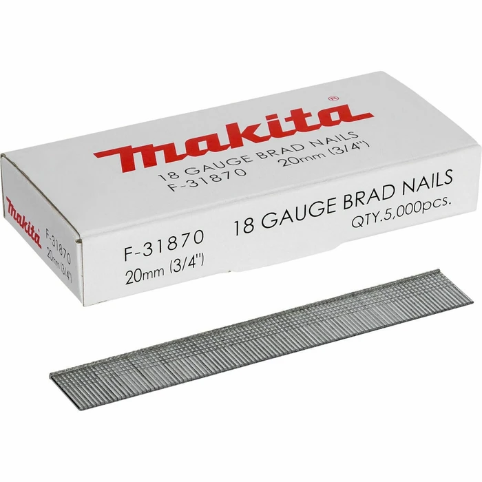 Καρφιά Makita Gauge Brad Nails 1,2x20mm F-31870 5000 pcs.