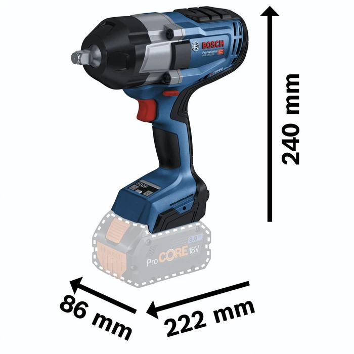 Μπουλονόκλειδο Bosch GDS 18V-1000 Professional Cordless Impact Driver