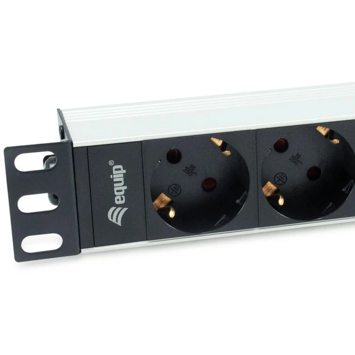 Πολύπριζο Equip 10"(1HE)4fach Schuko.CEE 1,8m.Kabl.si