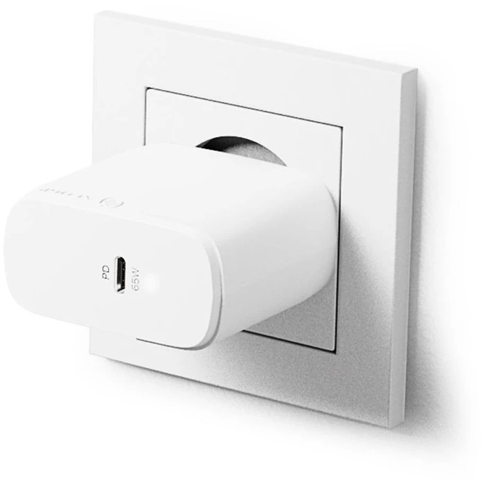 Φορτιστής Πρίζας Alogic 65W USB-C EU-Plug white