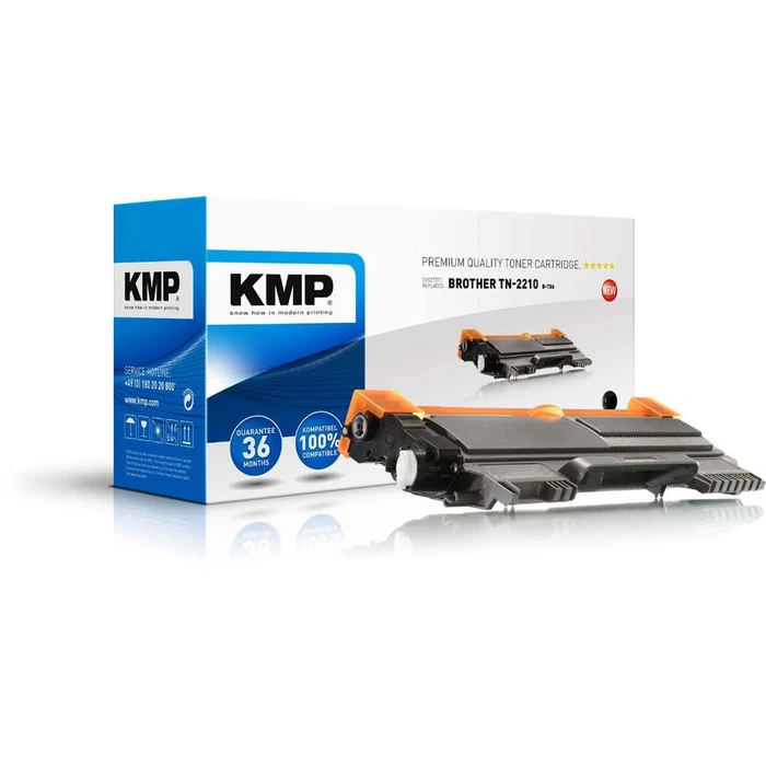 Toner Συμβατό KMP Brother TN-2210/TN2210 black 1200 S. B-T86