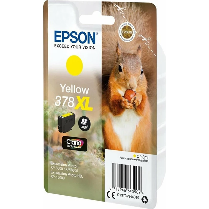 Μελάνι Epson yellow Claria Photo HD 378 XL T 3794