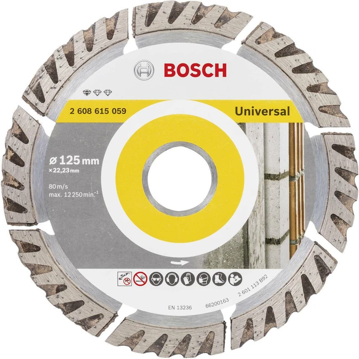 Δίσκος Κοπής Bosch Diamond Abrasive Blade 125x22,23 Stnd. universal Speed