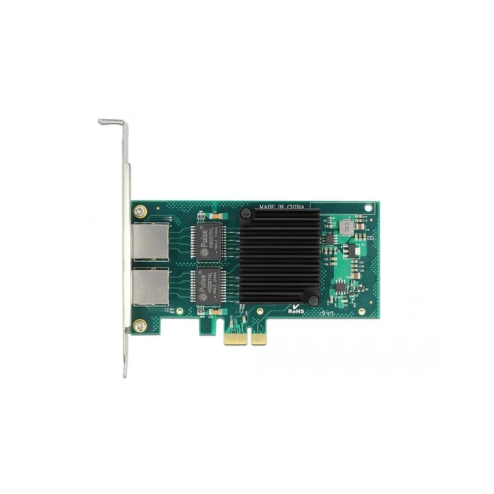 Κάρτα Δικτύου PCIe Delock 2xRJ45 Gigabit LAN i350