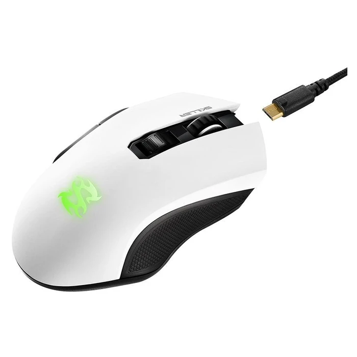Ποντίκι Gaming Ασύρματο Sharkoon Skiller SGM3 Optisch 7 buttons 6.000 DPI white