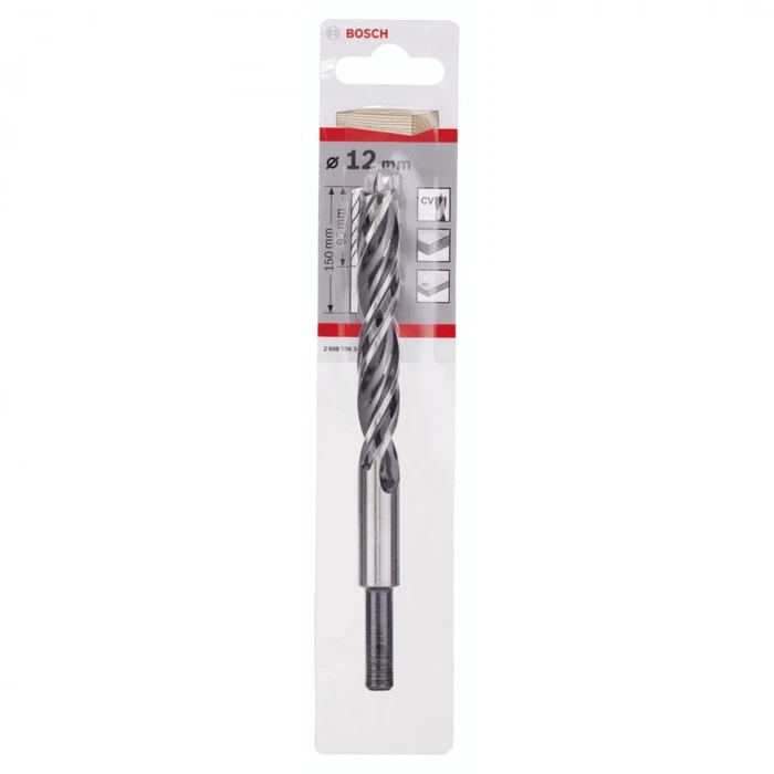 Τρυπάνι Bosch 1 Wood Drill Bit 12x96x151