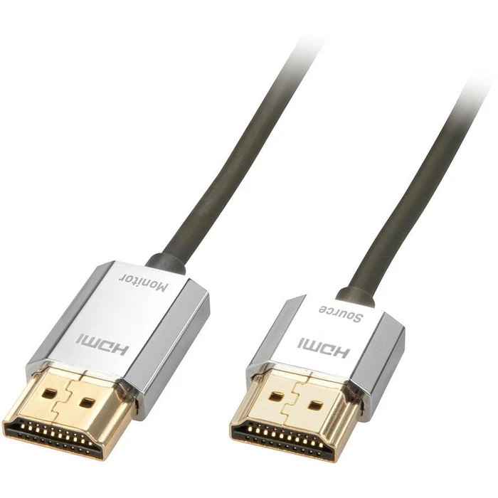 Καλώδιο HDMI Lindy High Speed CROMO Slim Ethernet A/A 4.5m