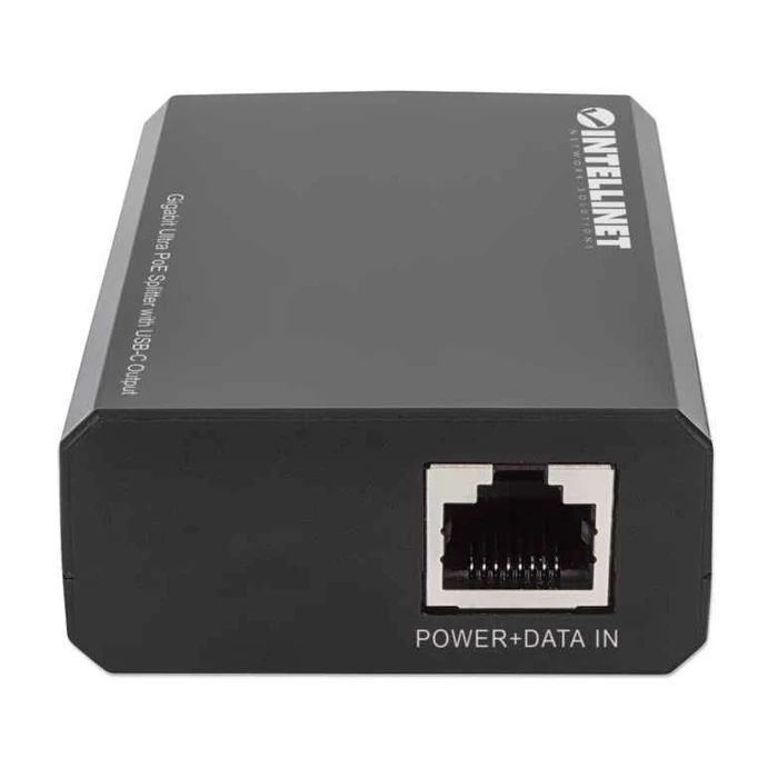PoE Adapter INTELLINET Gigabit Ultra PoE-Splitter with USB-C output 45W
