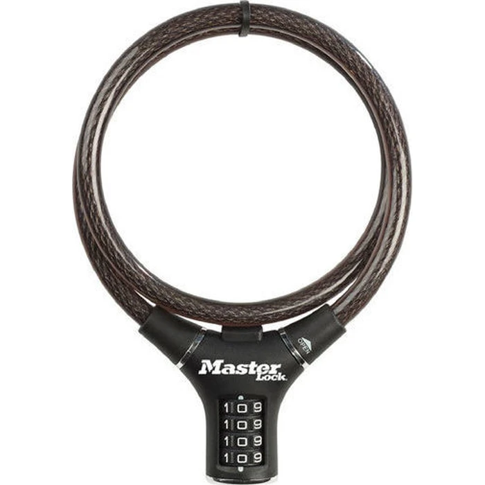 Κλειδαριά Ποδηλάτου Master Lock Locking Cable 12mm ergonomic Design 8229EURDPRO