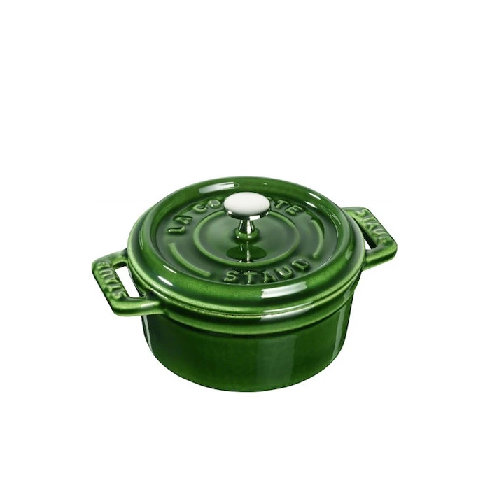 Κατσαρόλα Staub Mini Cocotte 10cm round basil green, cast iron