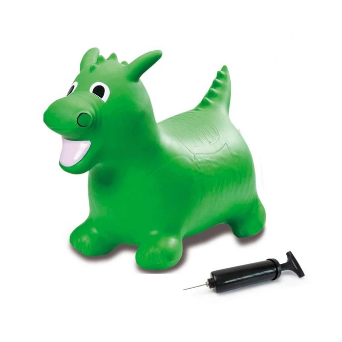 Jamara jumping animal dragon green with pump