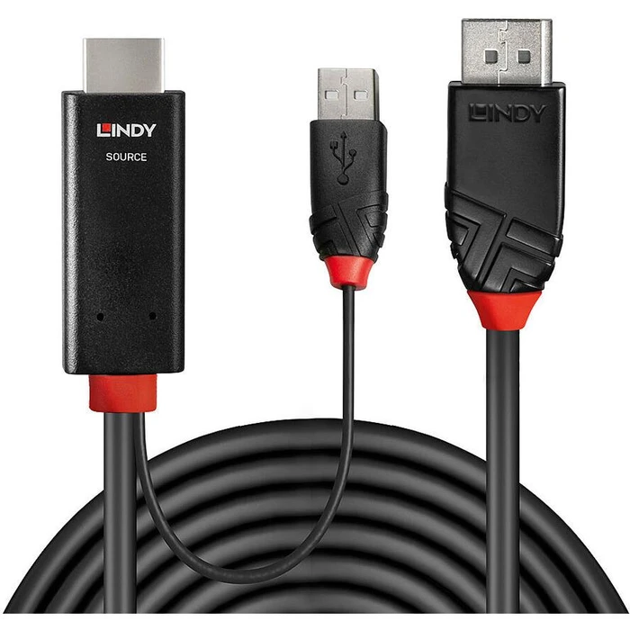 Καλώδιο HDMI Lindy 1m to DisplayPort