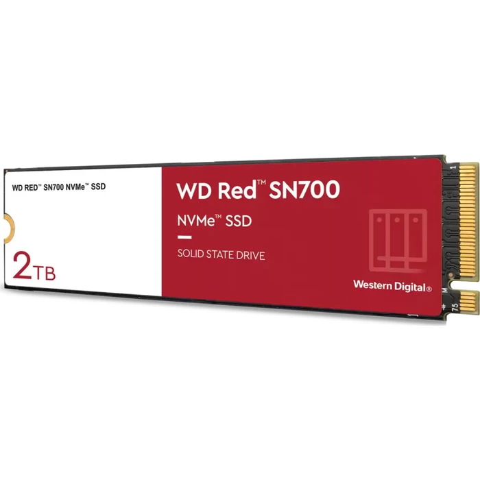 Σκληρός Δίσκος M.2 SSD 2TB Western Digital Red SN700 WDS200T1R0C - PCI Express 3.0 x4 (NVMe)