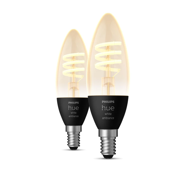 Λάμπα LED Philips Hue Candle E14 White Ambiance 4,9W 2-Pack