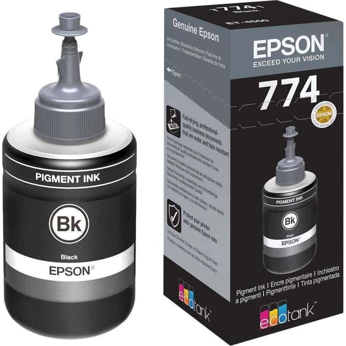 Μελάνι Epson ink black T 774 140 ml T 7741