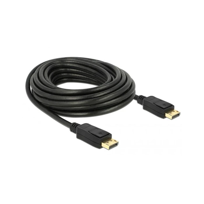 Καλώδιο DisplayPort Delock DP 1.2 -> DP M/M 7.0m Black 4K 60Hz