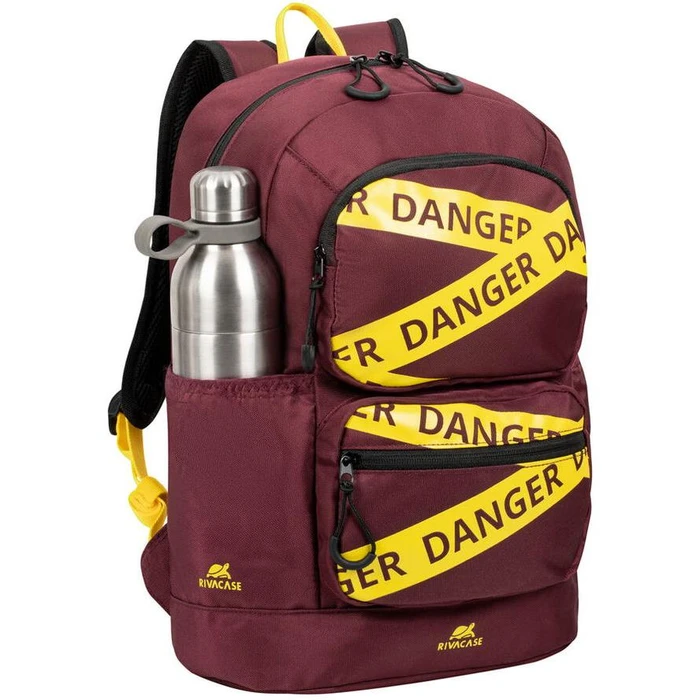 Τσάντα Laptop Riva Rucksack Erebus 13,3" burgundy red 5421