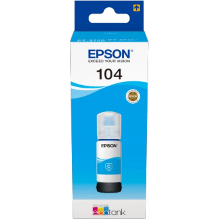 Μελάνι Epson EcoTank 104 - Cyan - Original