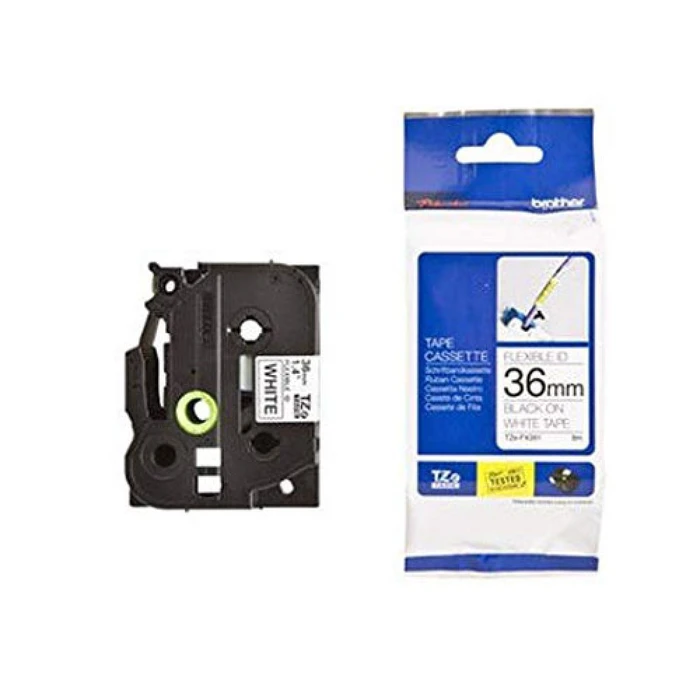 Ταινία Ετικετογράφου Brother P-Touch TZEFX261 - 35mm - Black on White