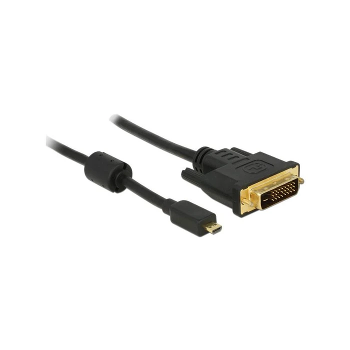 Καλώδιο HDMI Delock HDMI micro D -> DVI(24+1) M/M 2.00m