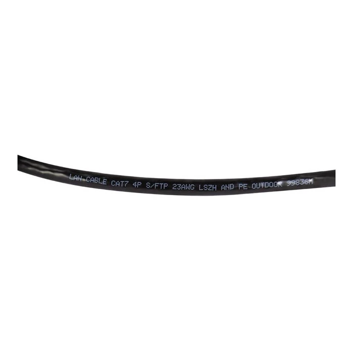 Καλώδιο Δικτύου Logilink ErdS/FTP Cat7 AWG23 1000MHz Black 100m