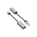 Conceptronic ABBY08G USB to Gigabit Ethernet Adapter (USB 3.0, RJ45)