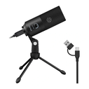 FIFINE K669B USB πυκνωτικό μικρόφωνο (Μαύρο)